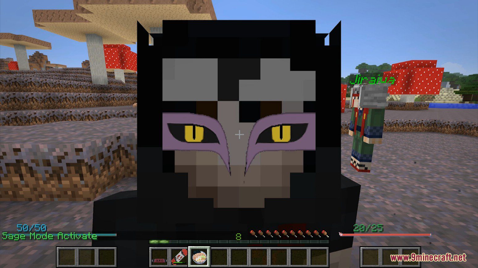 description_13 Naruto Anime Mod (1.7.10) - Лучший мод на Наруто в Minecraft