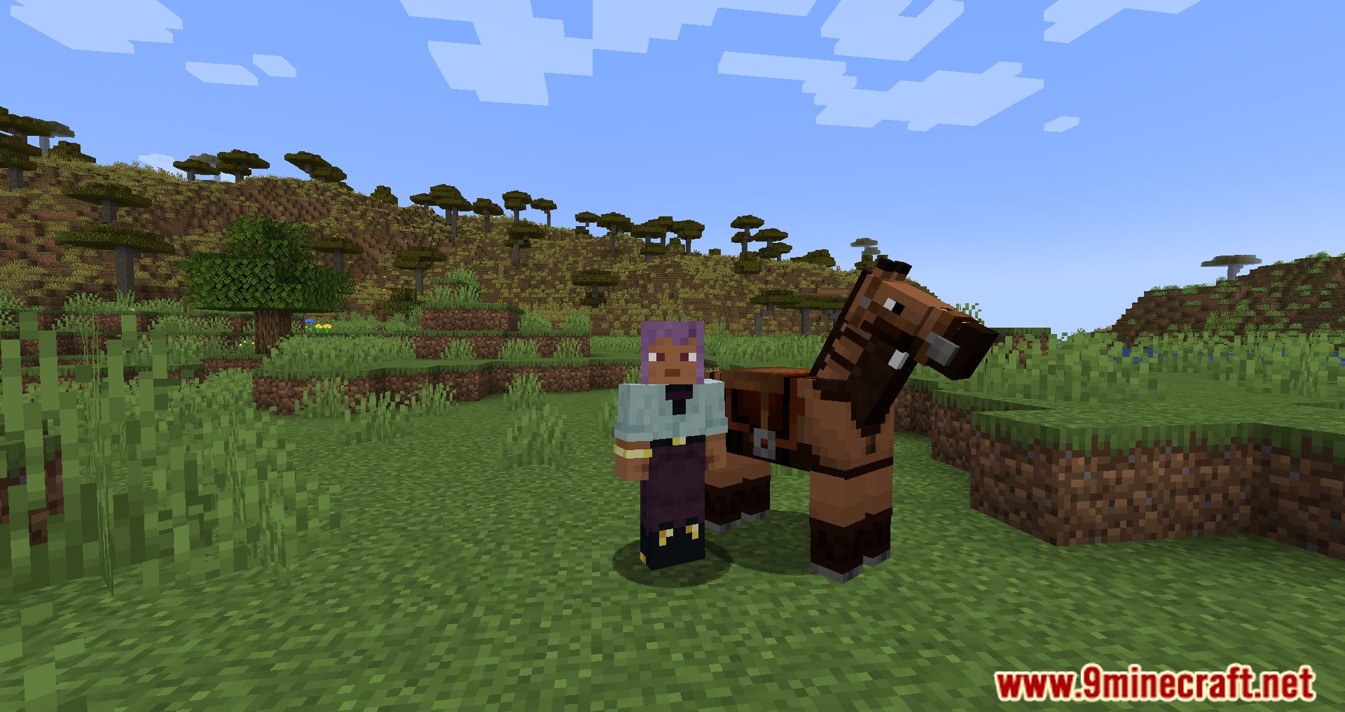 image 7 for Horse Buff Mod (1.20.4) - Улучшенный геймплей с лошадьми!