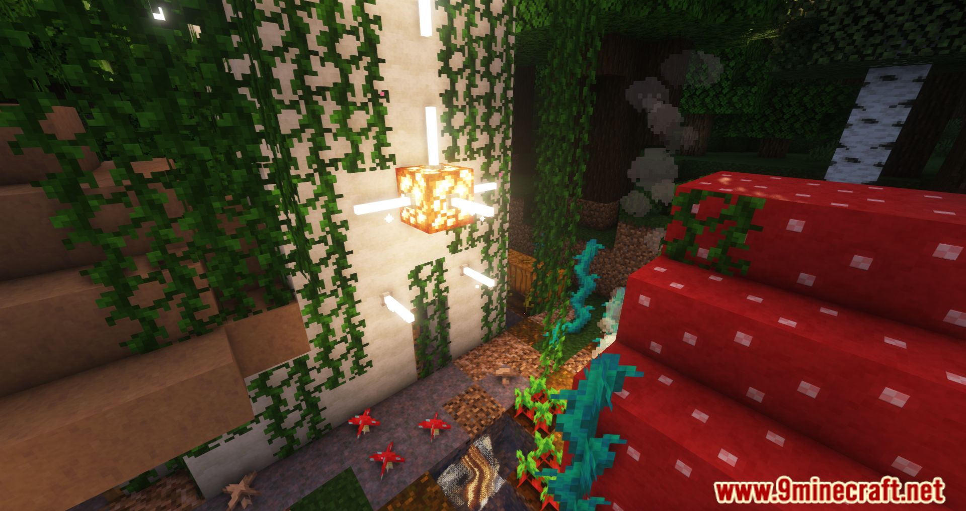 description_9 Mod Shroom Dealer - Visit the mushroom village