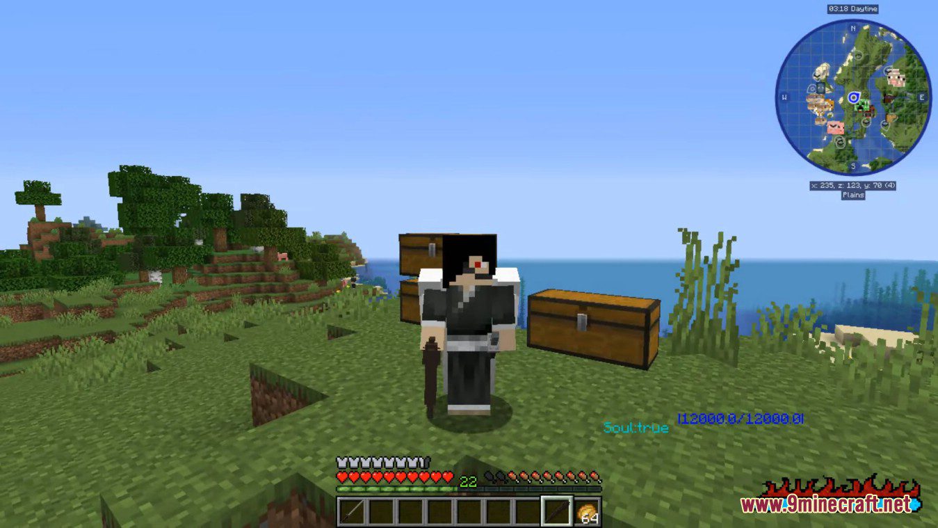 description_8 Bleach Vibes Mod (1.16.5) - Mod for the anime 