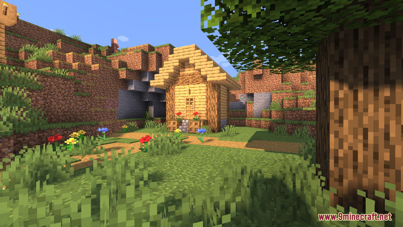 description_4 Miniature Shader 1.20.4 - Lighting and Reflections