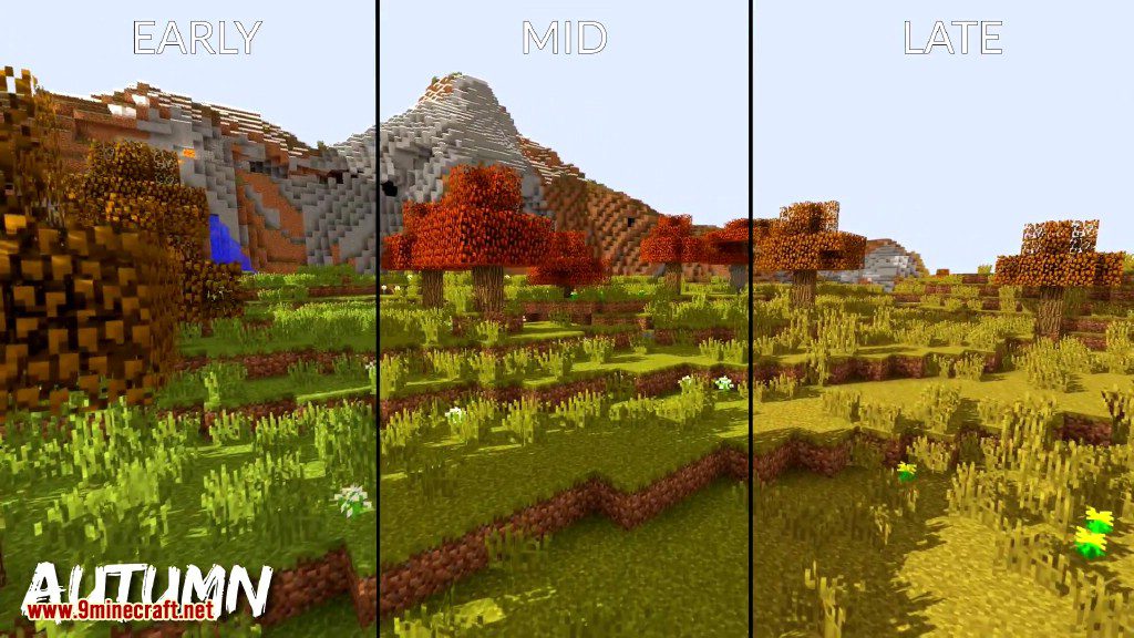 description_18 Serene Seasons Mod (1.20.4) - Cuatro temporadas realistas en Minecraft