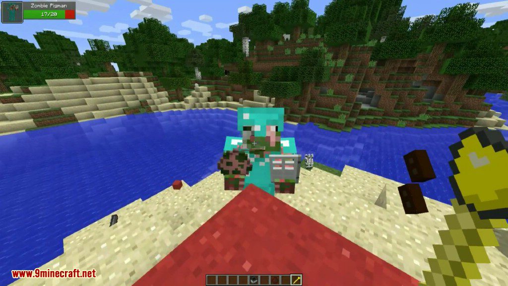 description_31 Mob Battle Mod 1.20.1 - crear batallas de mafia simples