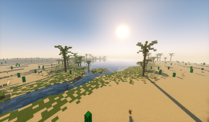 description_0 Desert River | Mapa de Minecraft