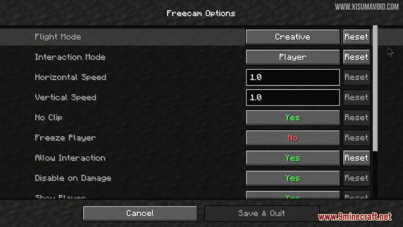 description_1 Freecam Mod (1.20.4) - лучший мод камеры