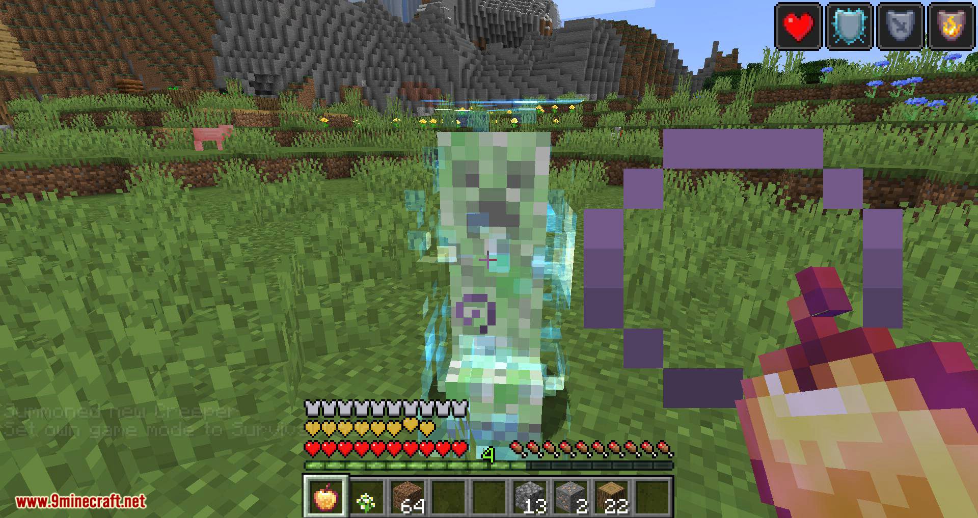 description_4 Environmental Creepers Mod 1.20.2 - changes the behavior of creepers