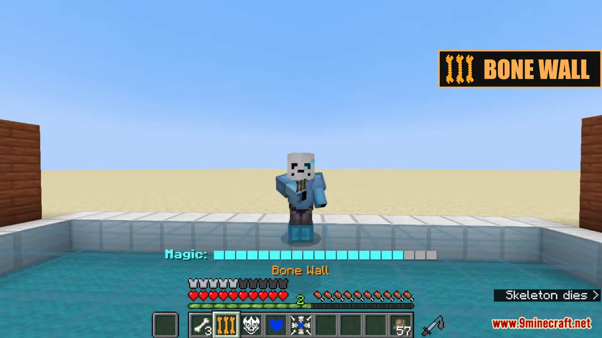 description_2 Undertale Last Breath Sans Data Pack (1.20.2, 1.19.4) - Ужасающее дополнение для Minecraft!
