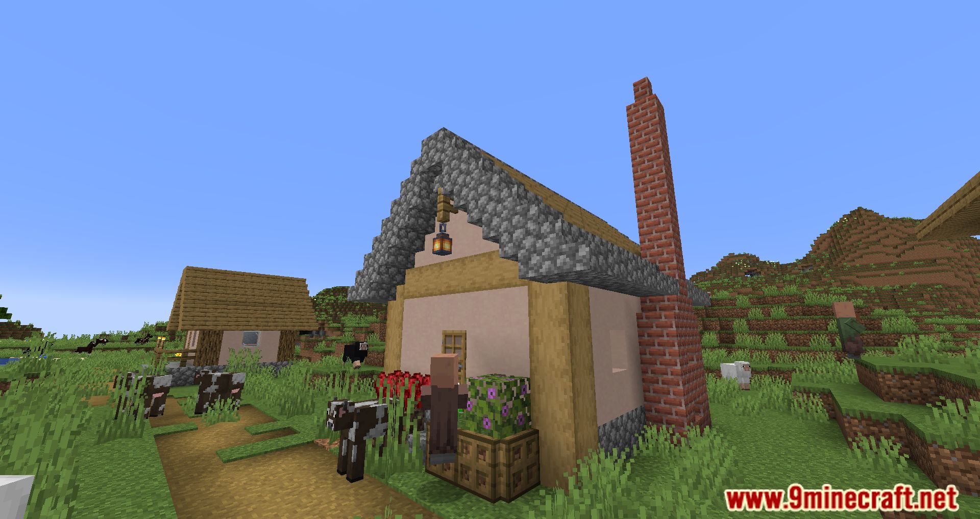 description_1 Villagers Plus Mod 1.20.1 - новые жители, торговля