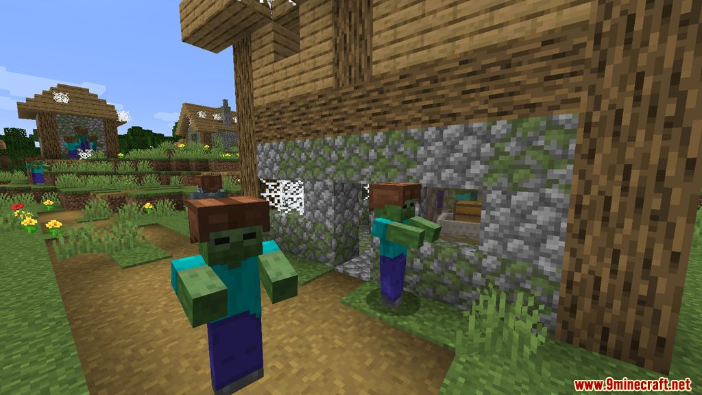 description_6 Aldeias hostis Mod (1.20.1) - tarefa desafiadora, dissuasora