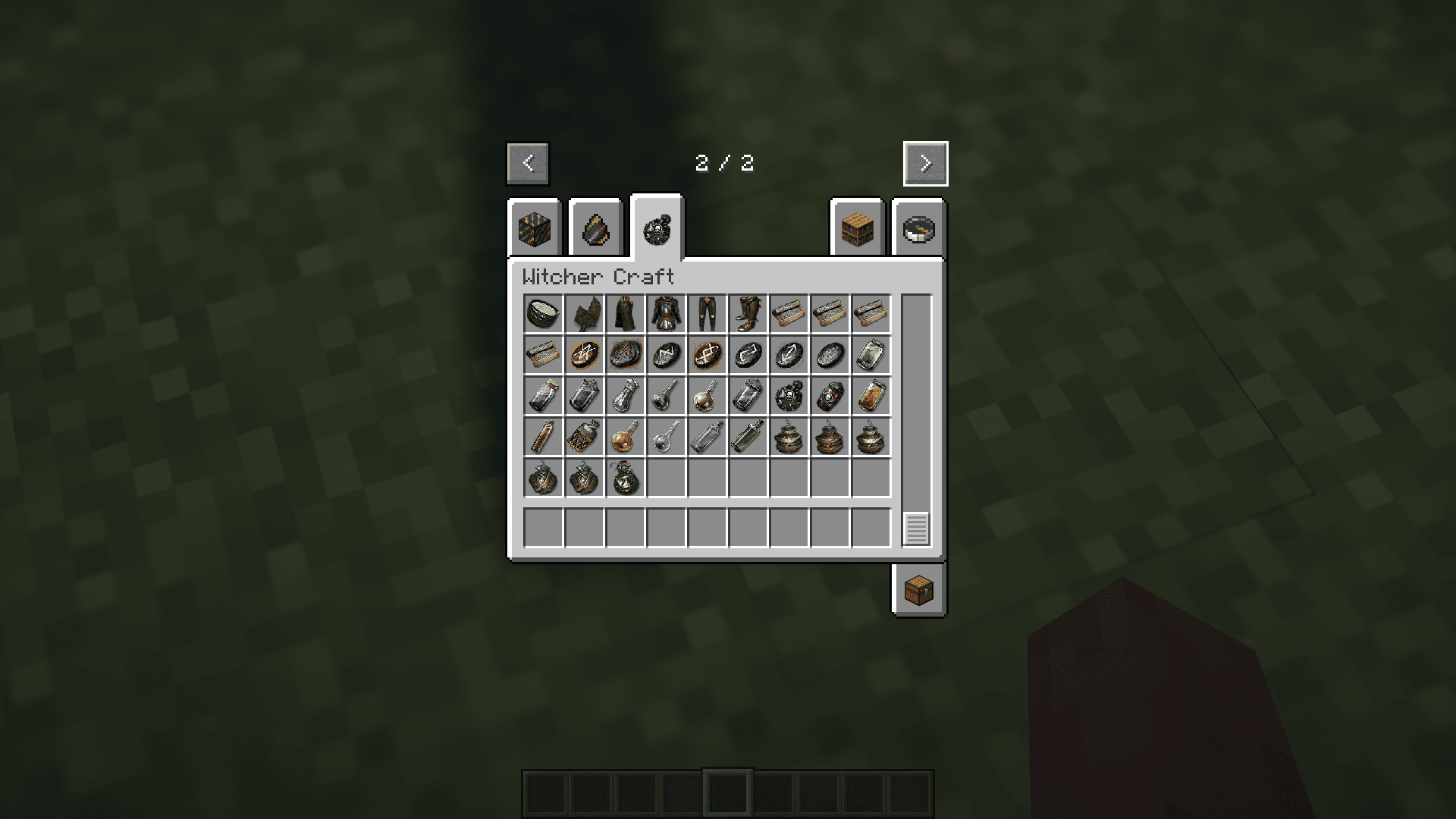 description_15 Modo WitcherCraft (1.20.1) - terribles mobs y nuevos elementos