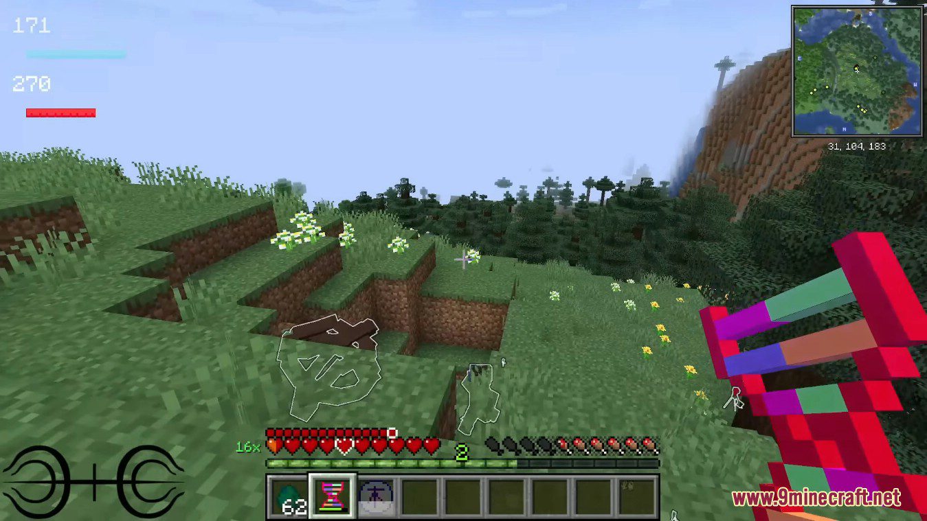 description_5 Noon's Naruto Mod 1.18.2 is one of the most Naruto-like mods.
