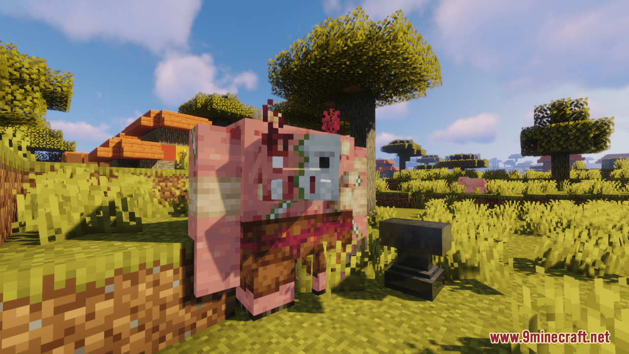 description_15 Golems Galore Resource Pack (1.19.4, 1.18.2) - текстурный пакет
