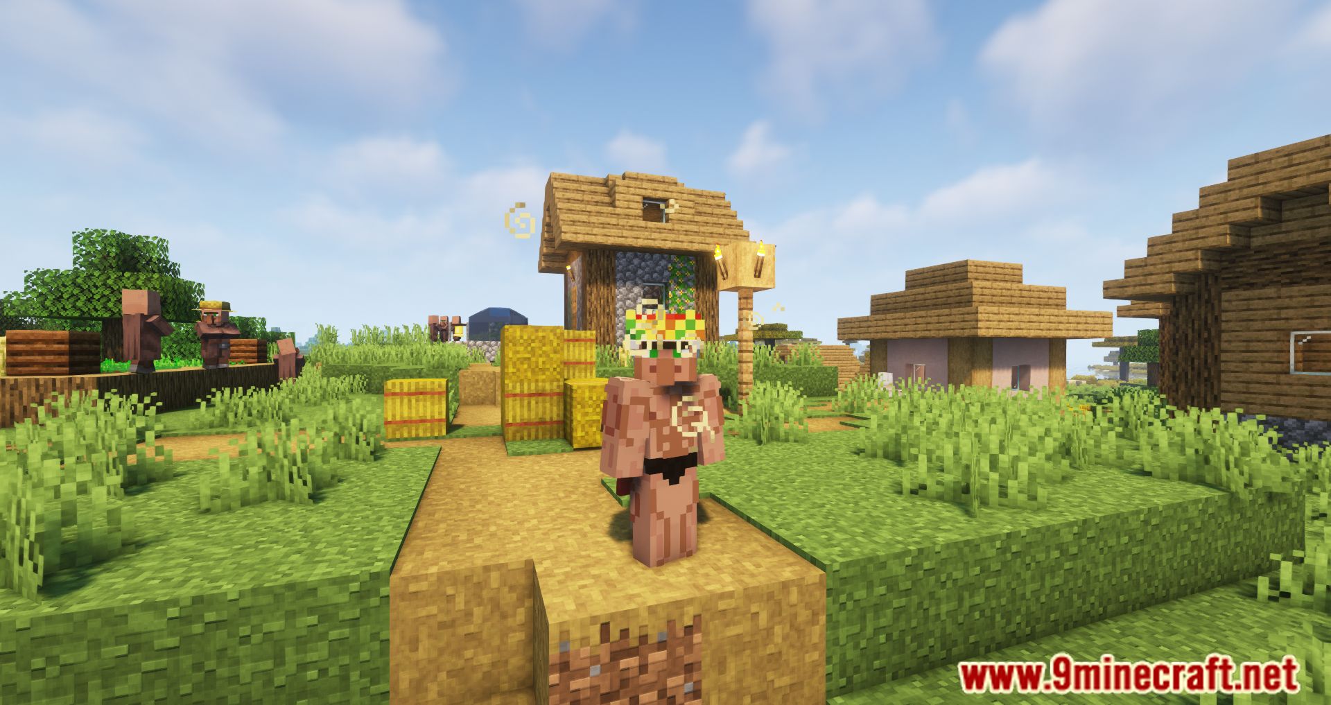 image 9 for Floral Enchantment Mod (1.20.4) - база украшена цветами