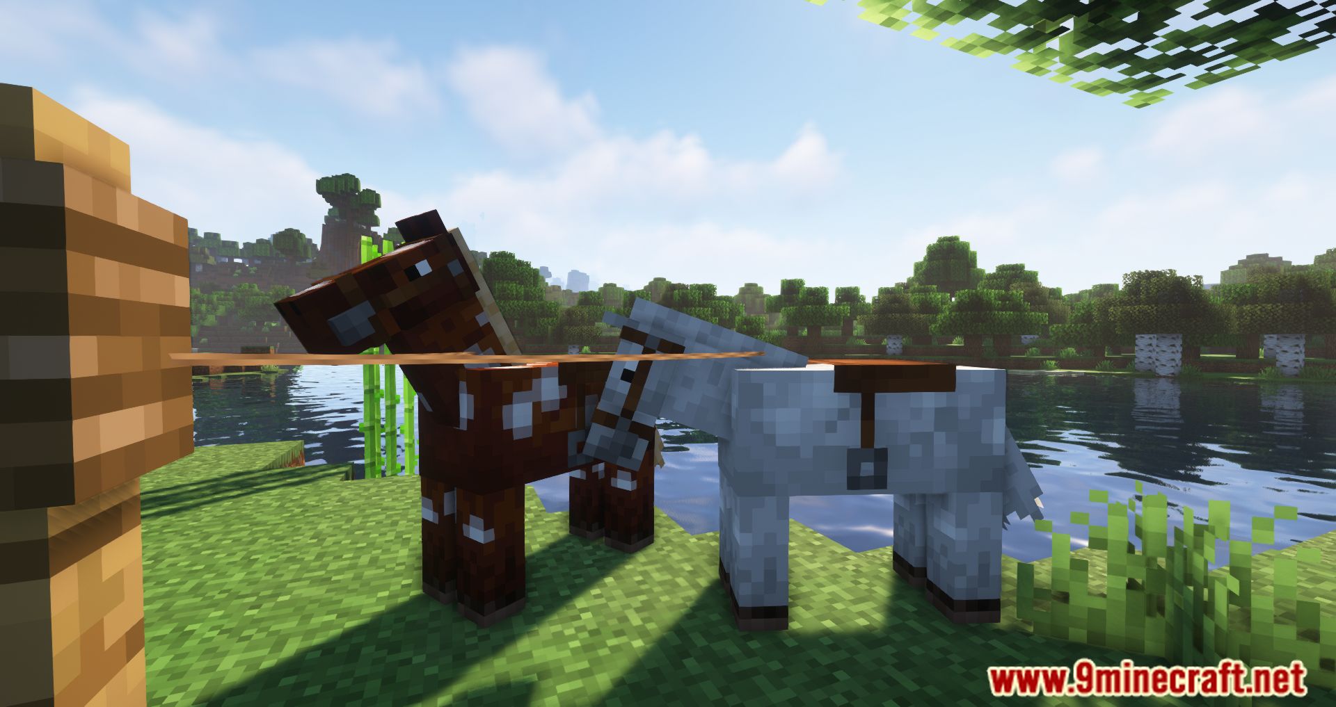 description_9 Horse Stonks Mod 1.20.4 - Unleash the power of the horse economy.