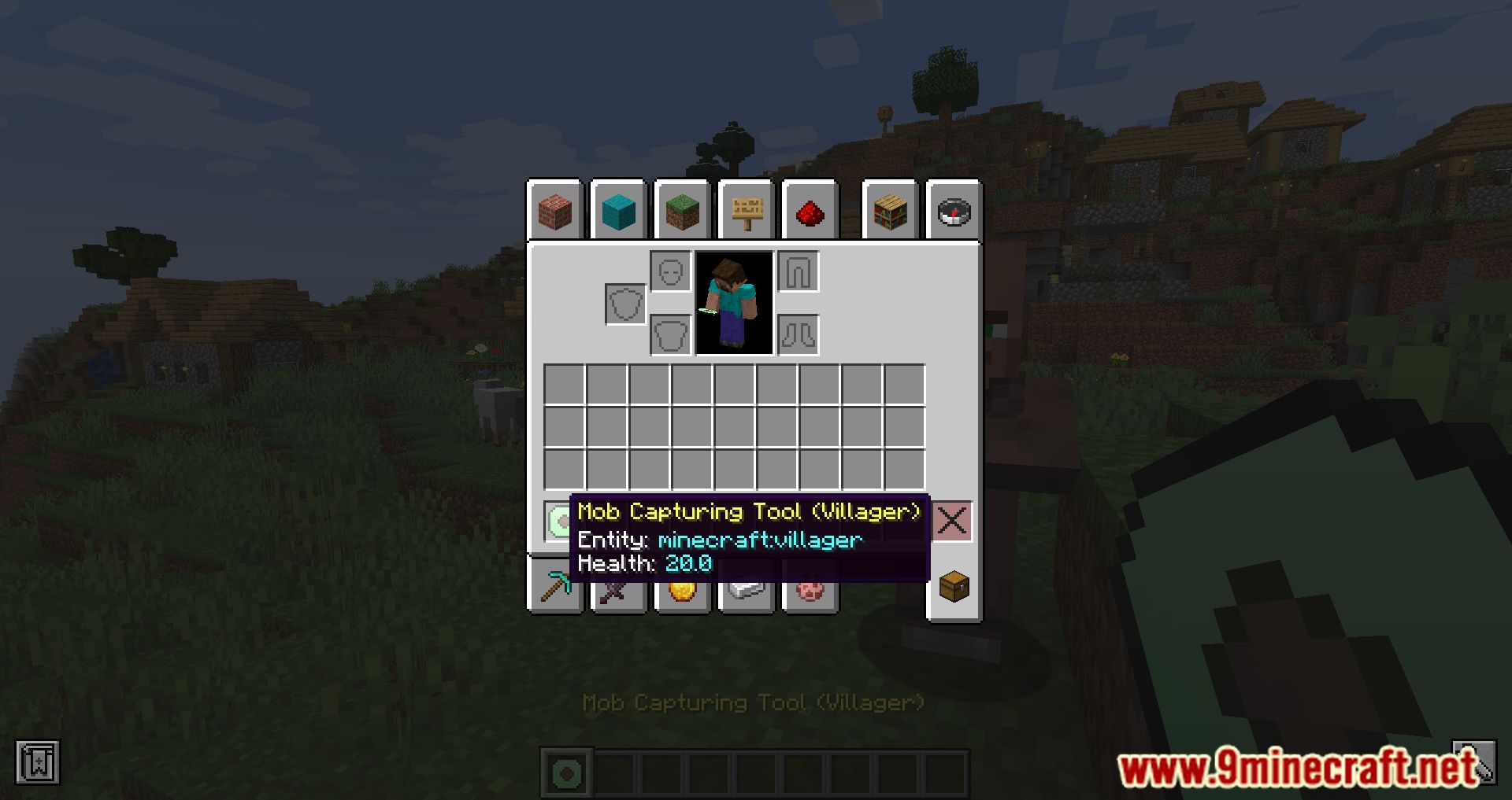 description_8 Mob Capturing Tool Mod (1.20.1) - Capture mobs