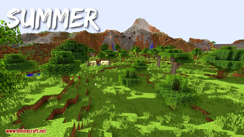 description_6 Serene Seasons Mod (1.20.4) - Cuatro temporadas realistas en Minecraft