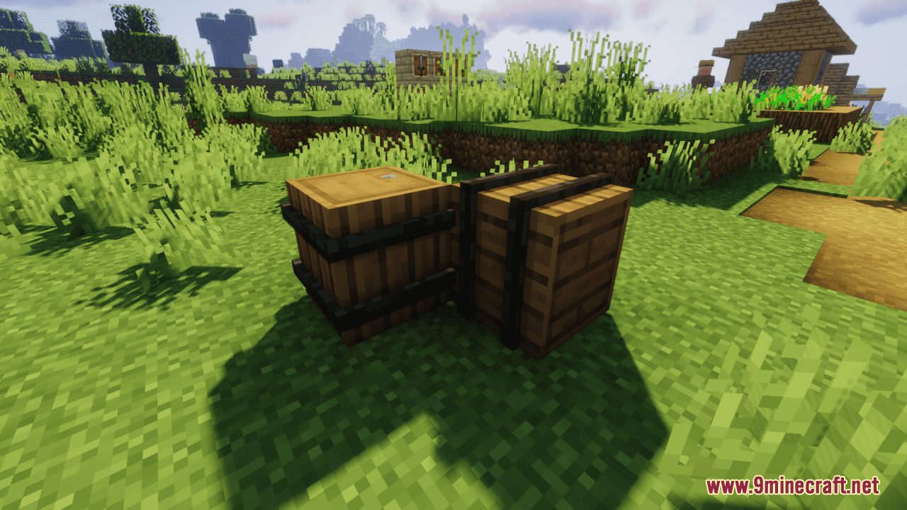 description_9 Wood Tweaks Resource Pack (1.19.4, 1.19.2) - текстурный пакет