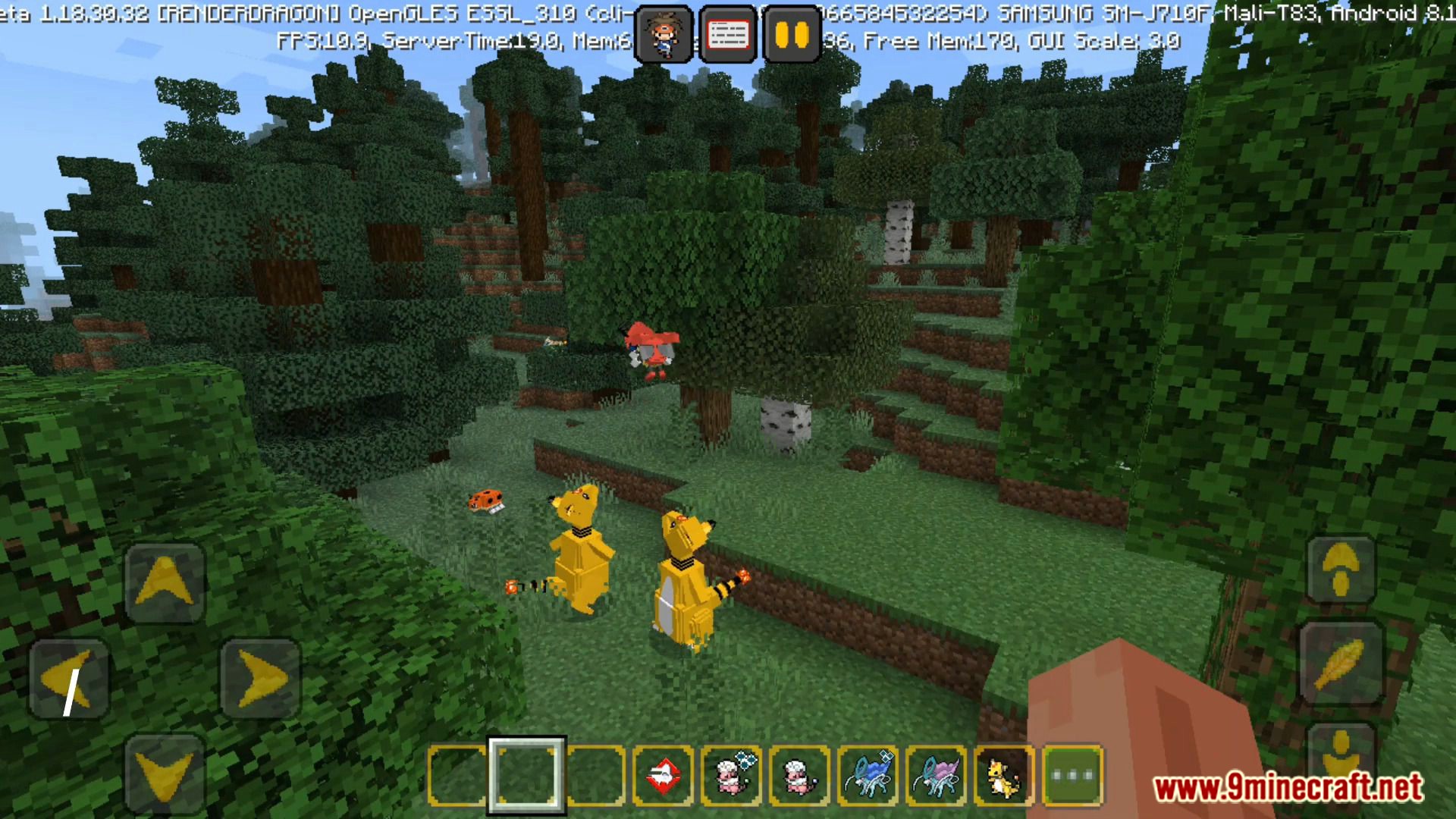 imagem 8 para SERP Pokédrock Gen 2 (1.20) - MCPE/Bedrock Pixelmon Mod