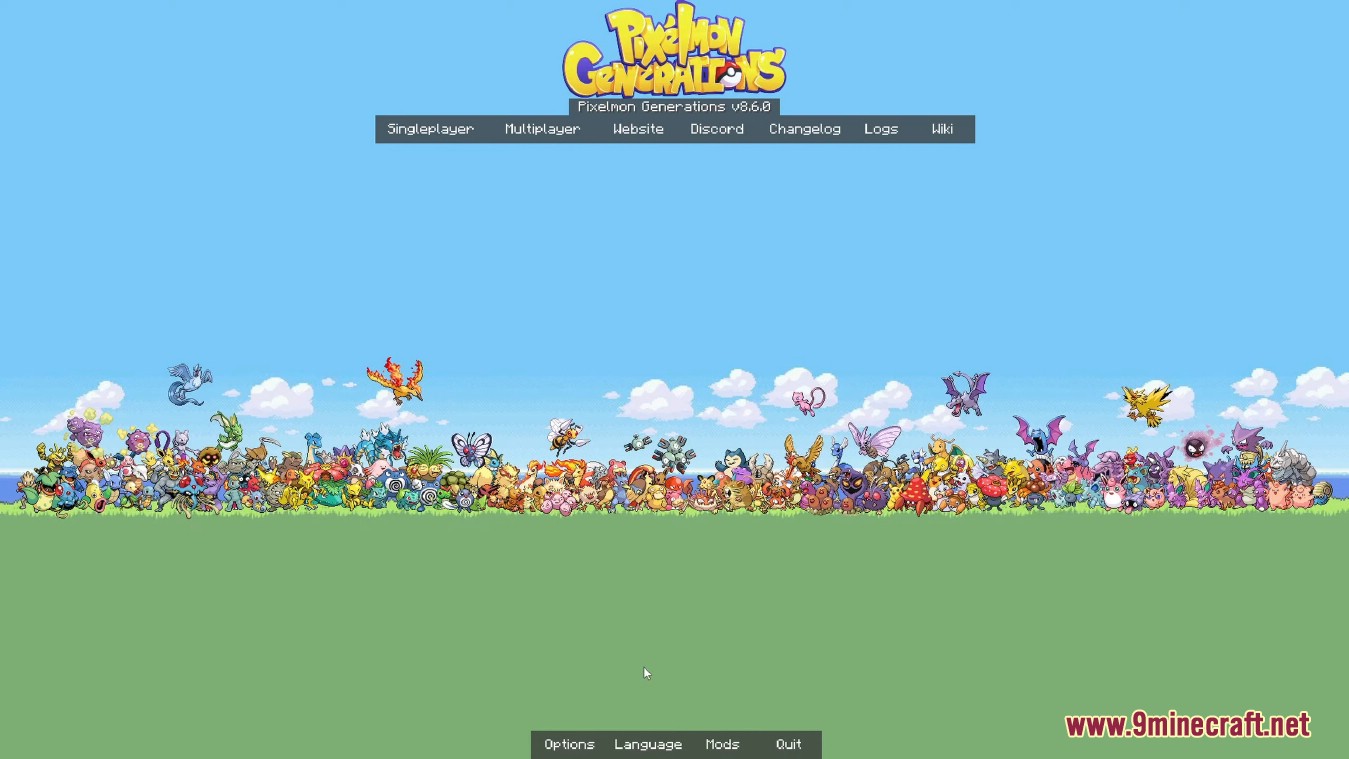 description_0 Pixelmon Generations Mod 1.12.2 - начало нового приключения