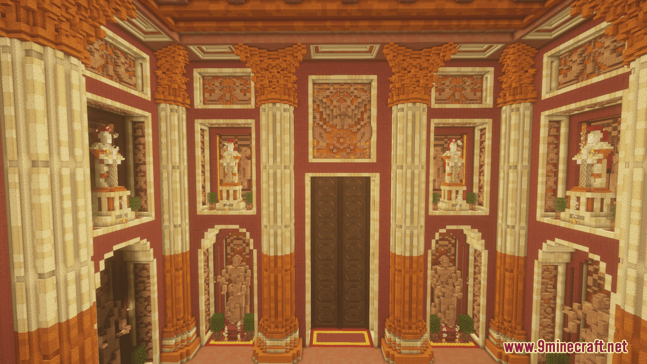 description_5 Mapa del Templo de Baco (1.20.4, 1.19.4) - antiguo templo romano