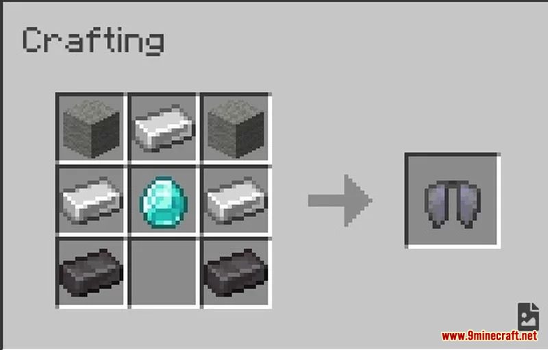 description_0 Craftable Elytra Data Pack (1.19.4, 1.19.2) - create your own elytra!