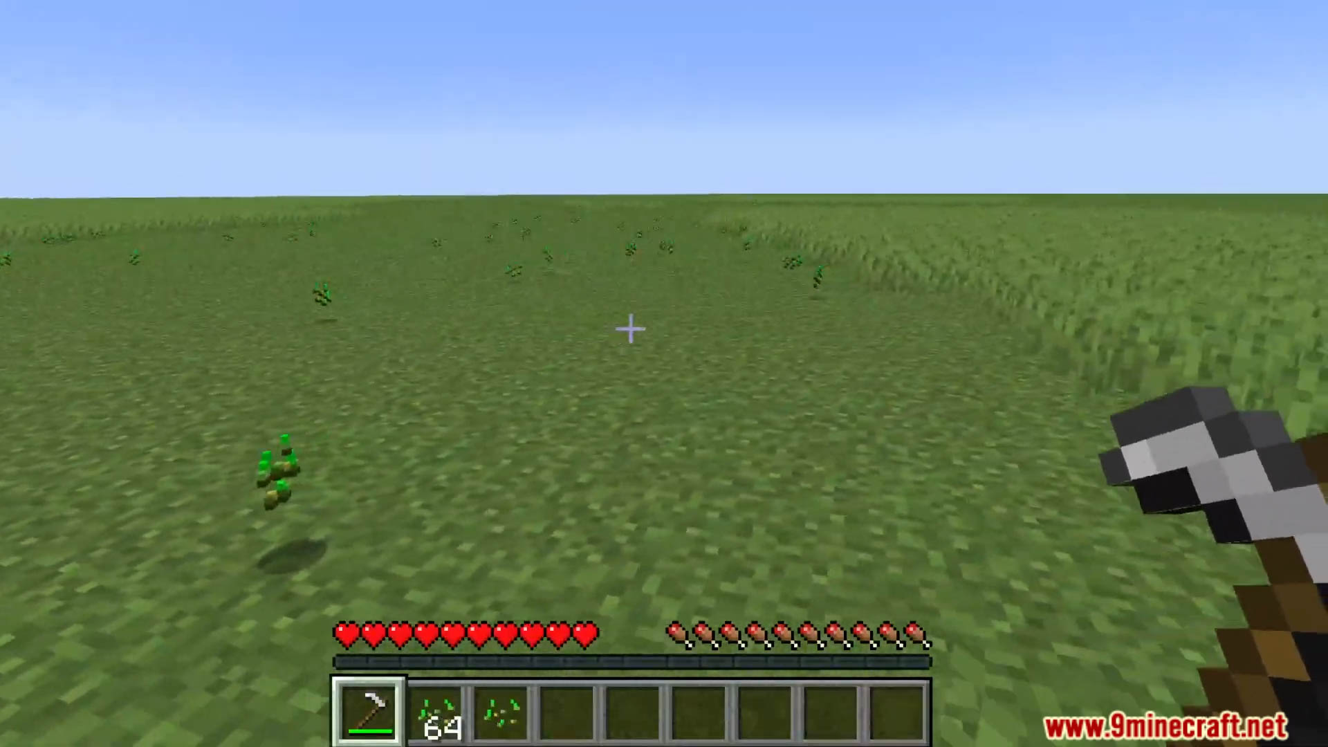 description_9 Grass Capitator Datapack (1.20.4, 1.19.4) - mejorar sus capacidades en Minecraft!