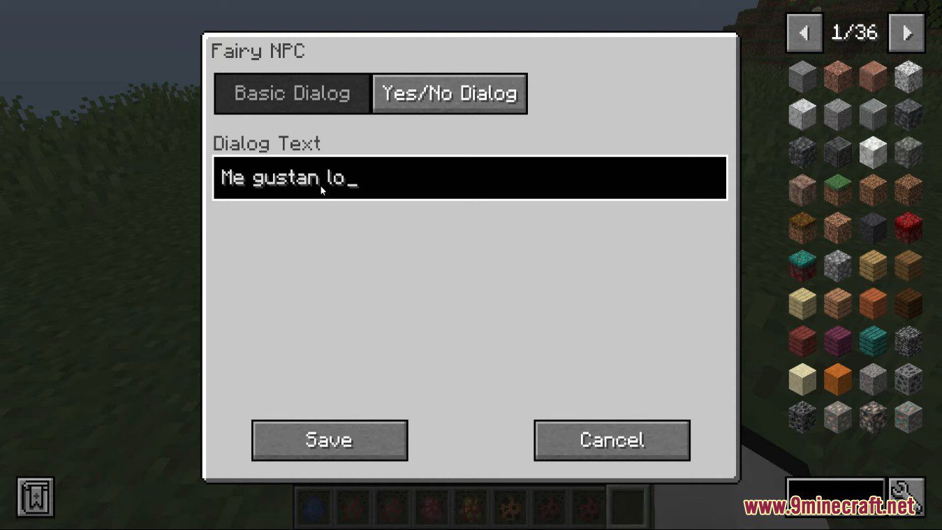description_7 Easy NPC Mod 1.20.2 - Легкое создание NPC с диалогами