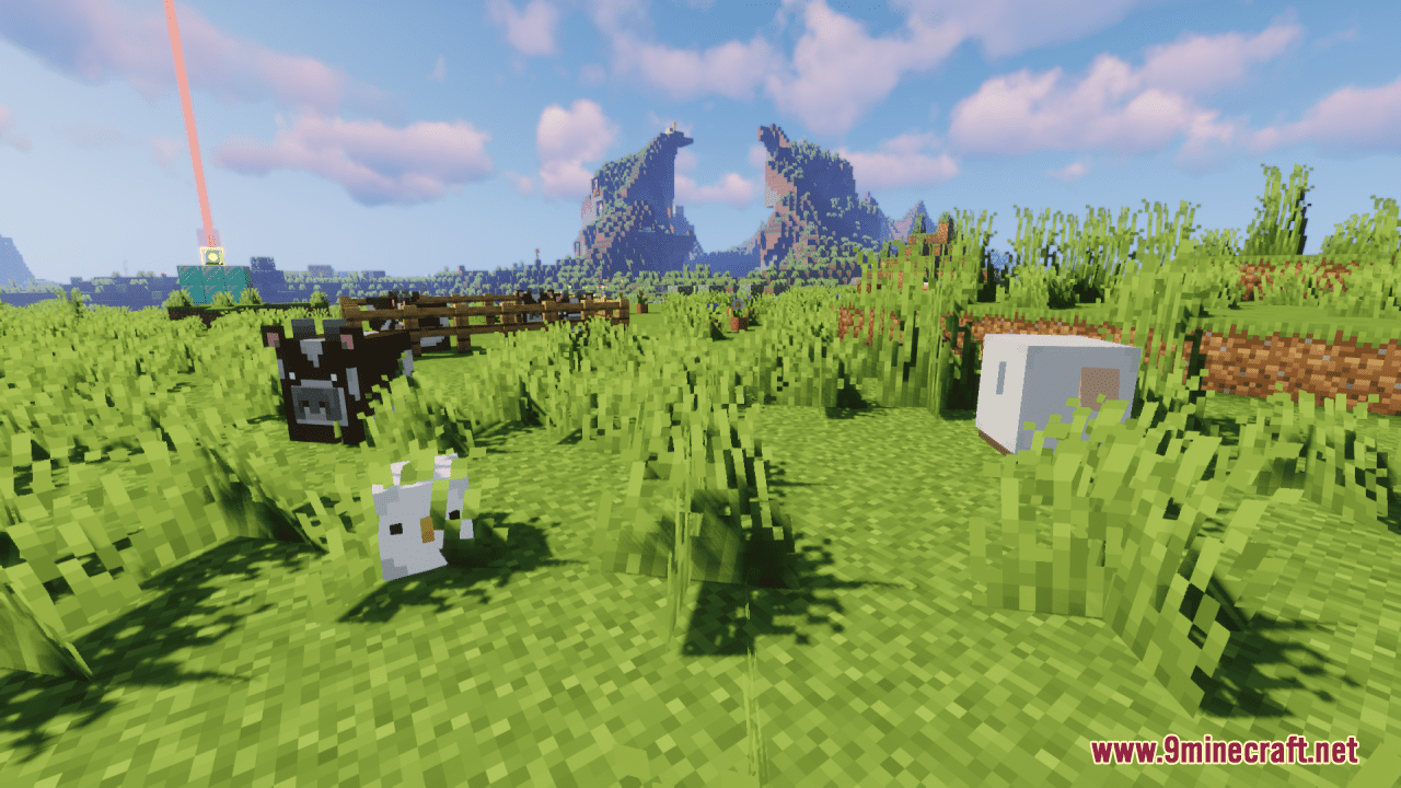 description_6 Cubic Animals Resource Pack (1.20.4, 1.19.4) - texture pack