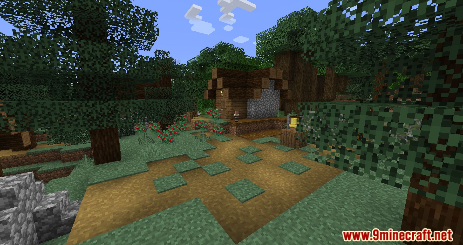 description_4 Cull Less Leaves Reforged Mod (1.20.2) - Melhora o visual e o desempenho da sua Minecraft.