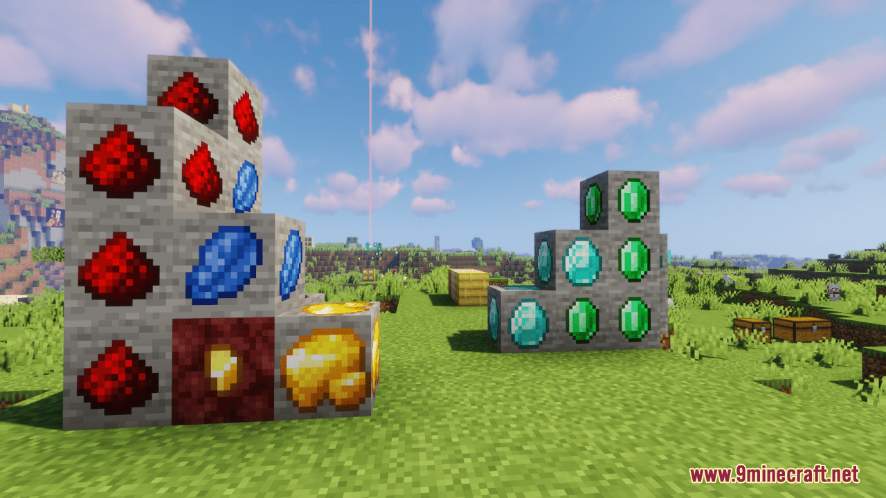 description_3 Ore resource packs (1.20.4, 1.19.4) - Texture packs