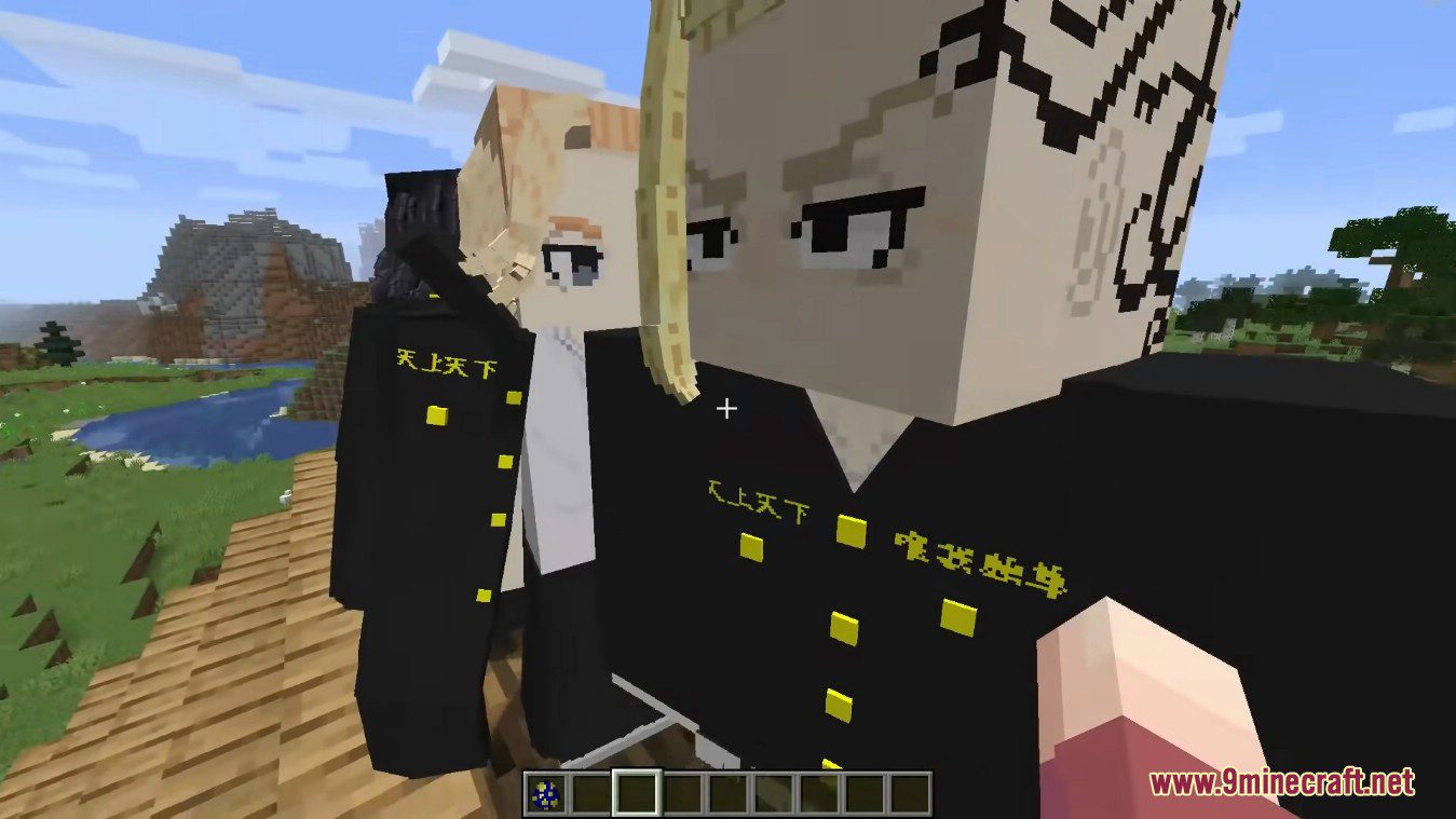 description_8 Tokyo Revengers Mod (1.16.5) - Банды, Мото, Бахадж, Майки