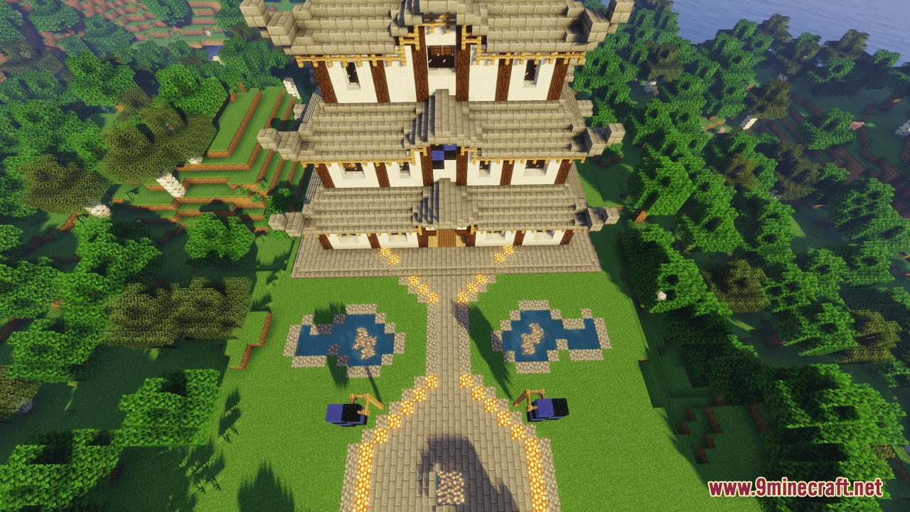 description_6 Mapa del Templo Japonés (1.20.4, 1.19.4) - Creando Serenidad
