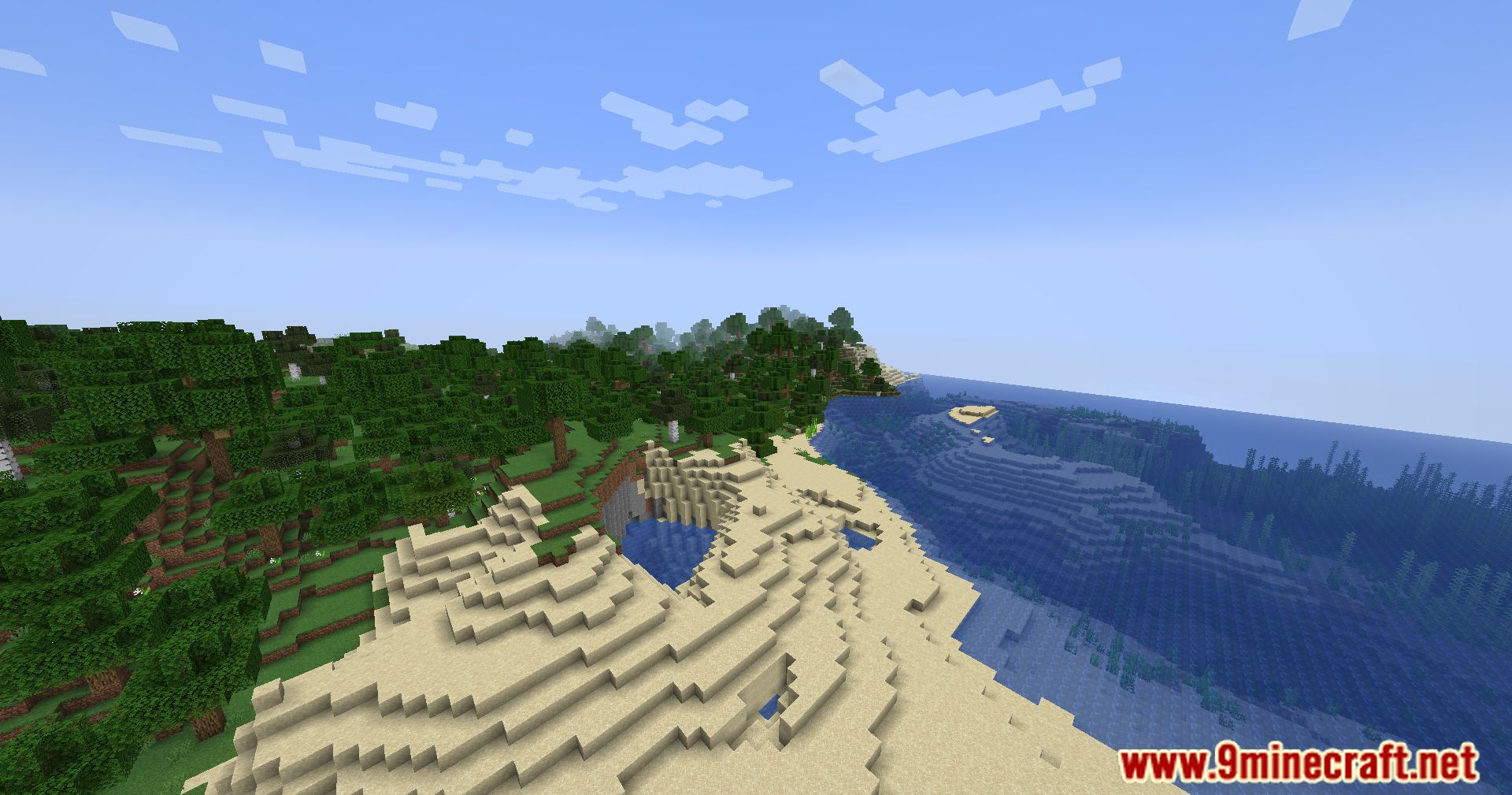 image 3 for Simple Fog Control Mod (1.20.5) - очистка тумана, настройка тумана в Minecraft.