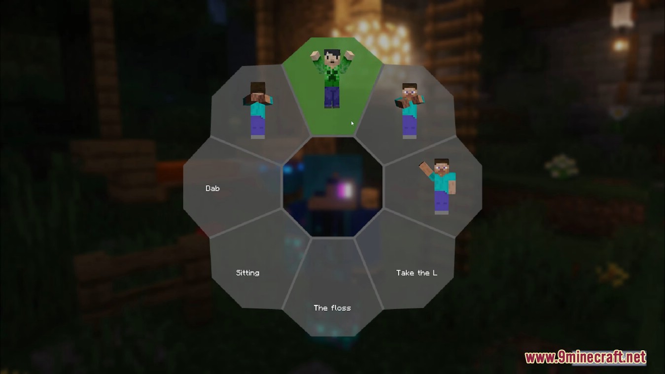 image 2 for Emotecraft Mod (1.20.4) - создавайте свои собственные смайлики