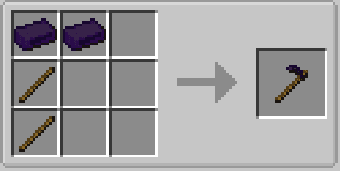 description_20 Obsidian Equipment Mod - мод для улучшения инструментов и брони в Minecraft.