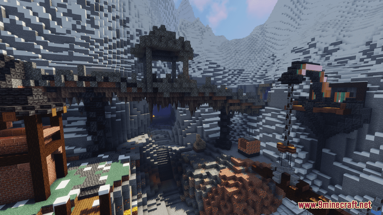 description_4 Frozen Crags 2: Frostbite Frenzy Map (1.20.4, 1.19.4) - Freeze Marker Games