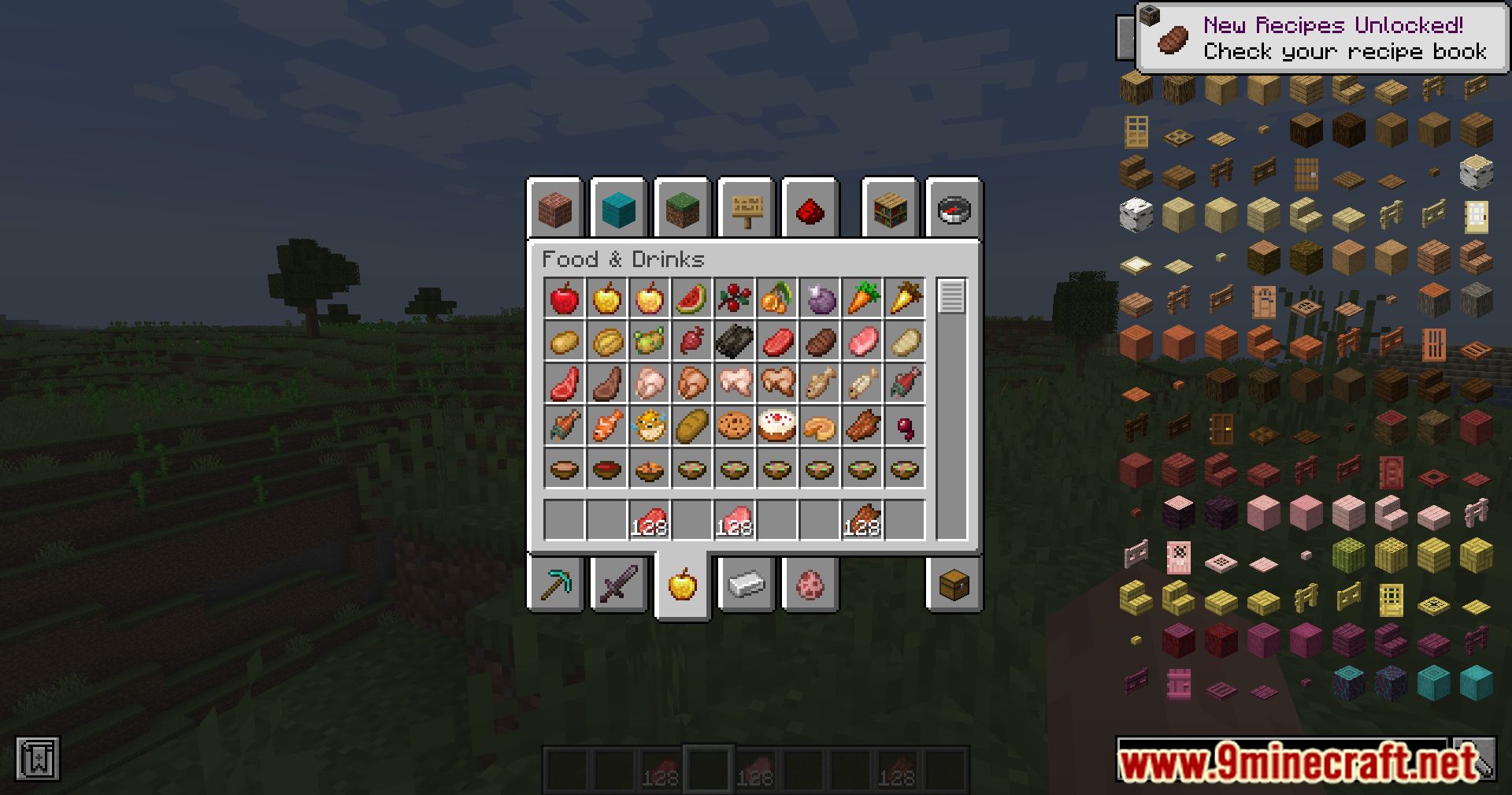 description_4 Bigger Stacks Mod (1.20.1) - ajuste del tamaño de la pila en Minecraft
