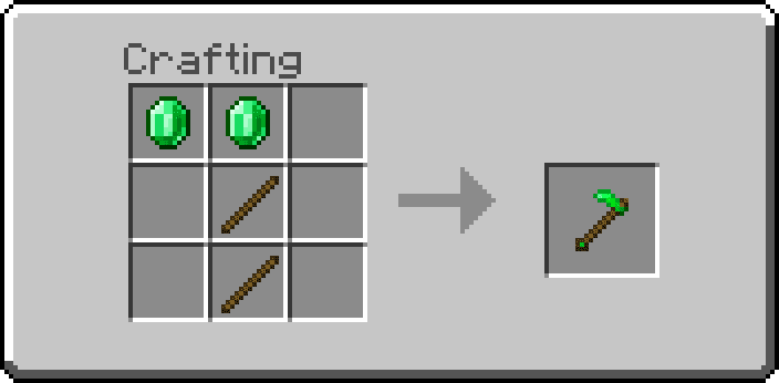 Imagen 20 para el accesorio Emerald Gear (1.20) - Armadura, herramientas de eco, varitas