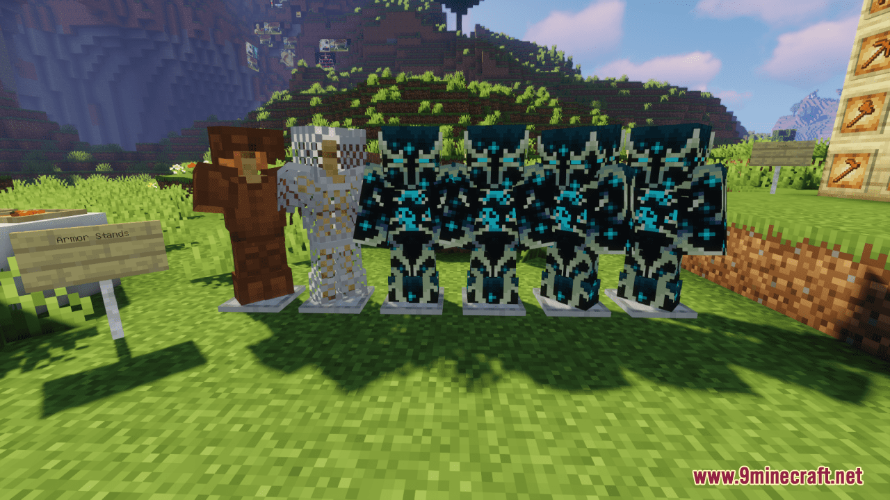 description_4 SirRiesling's Sculk Gear Resource Pack (1.20.4, 1.19.4) - Пакет текстур