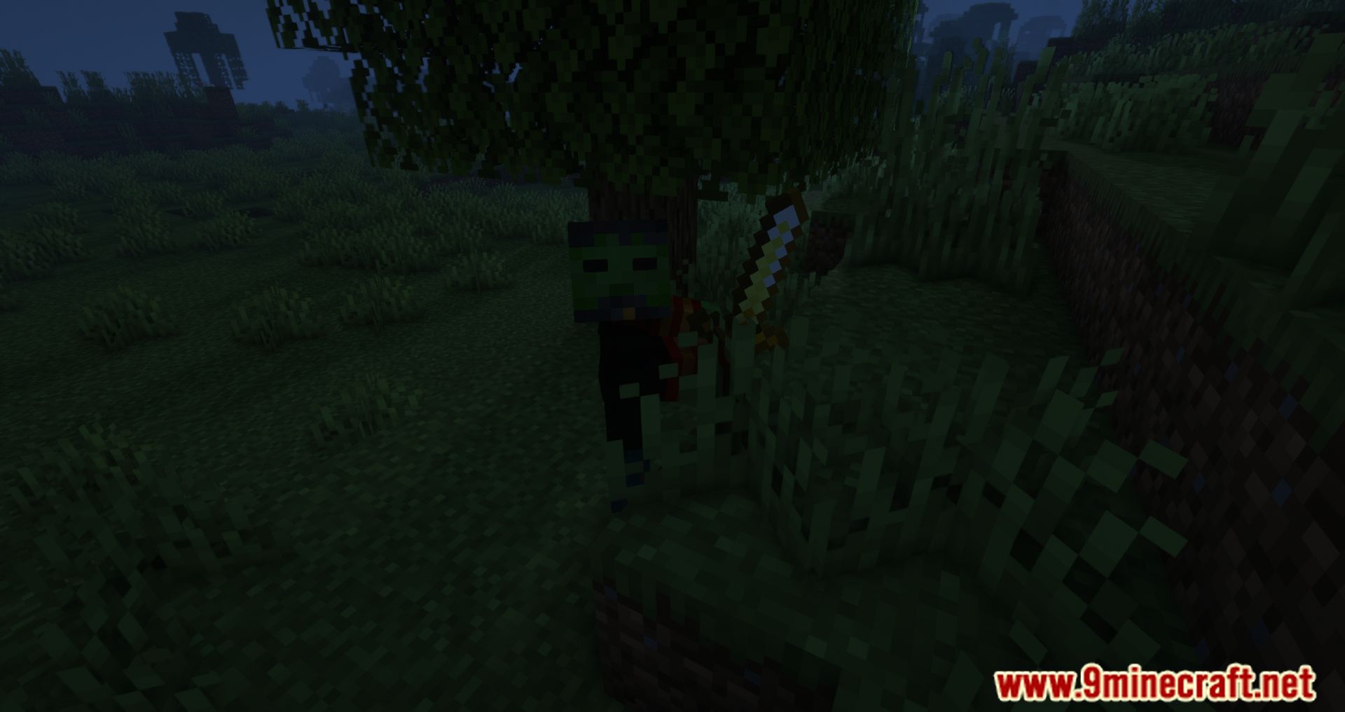 description_12 Mo' Zombies Wave Mod (1.20.1) - Представляем новый тип зомби