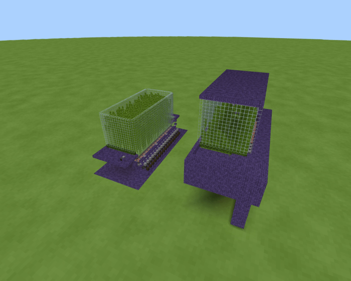 description_0 Bedrock Auto Sweeping Bamboo Farm Map