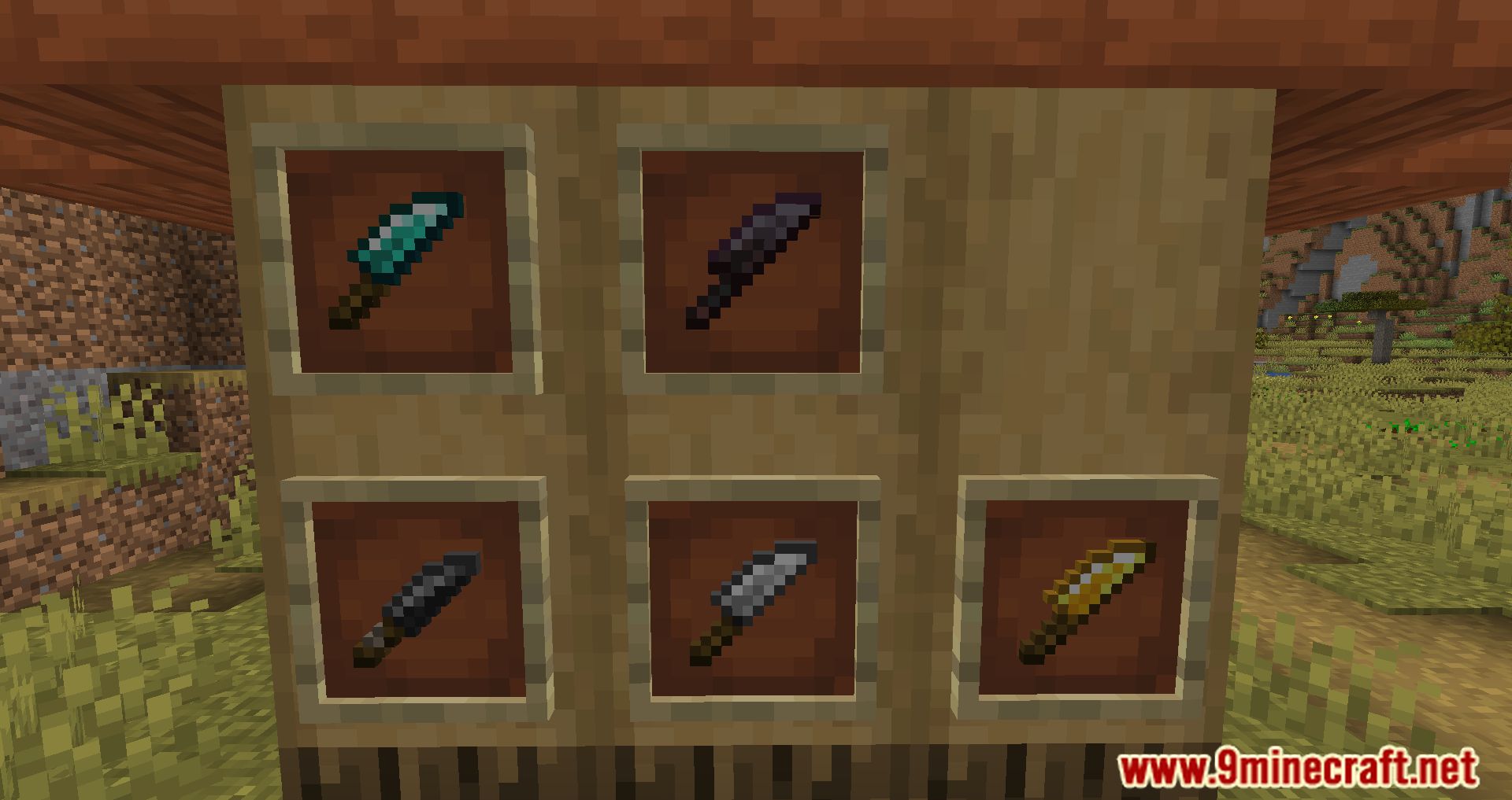 description_0 Farmer's Knife Mod - various knives.