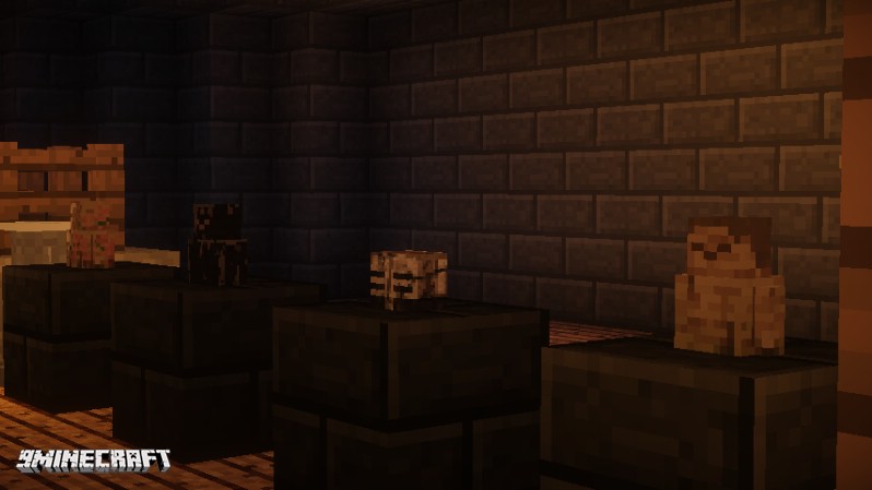 description_15 bones and Archeology Revival Mod (1.12.2) - prehistoric organisms