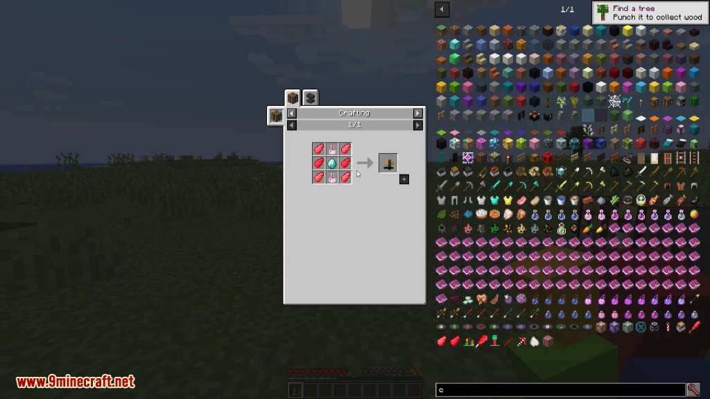 description_16 Rock Candy Mod 1.16.5, - Energy in the form of candies