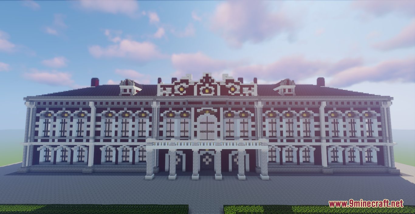 description_9 Map Petrine Baroque Palace (1.17.1) - a palace with a unique architectural style