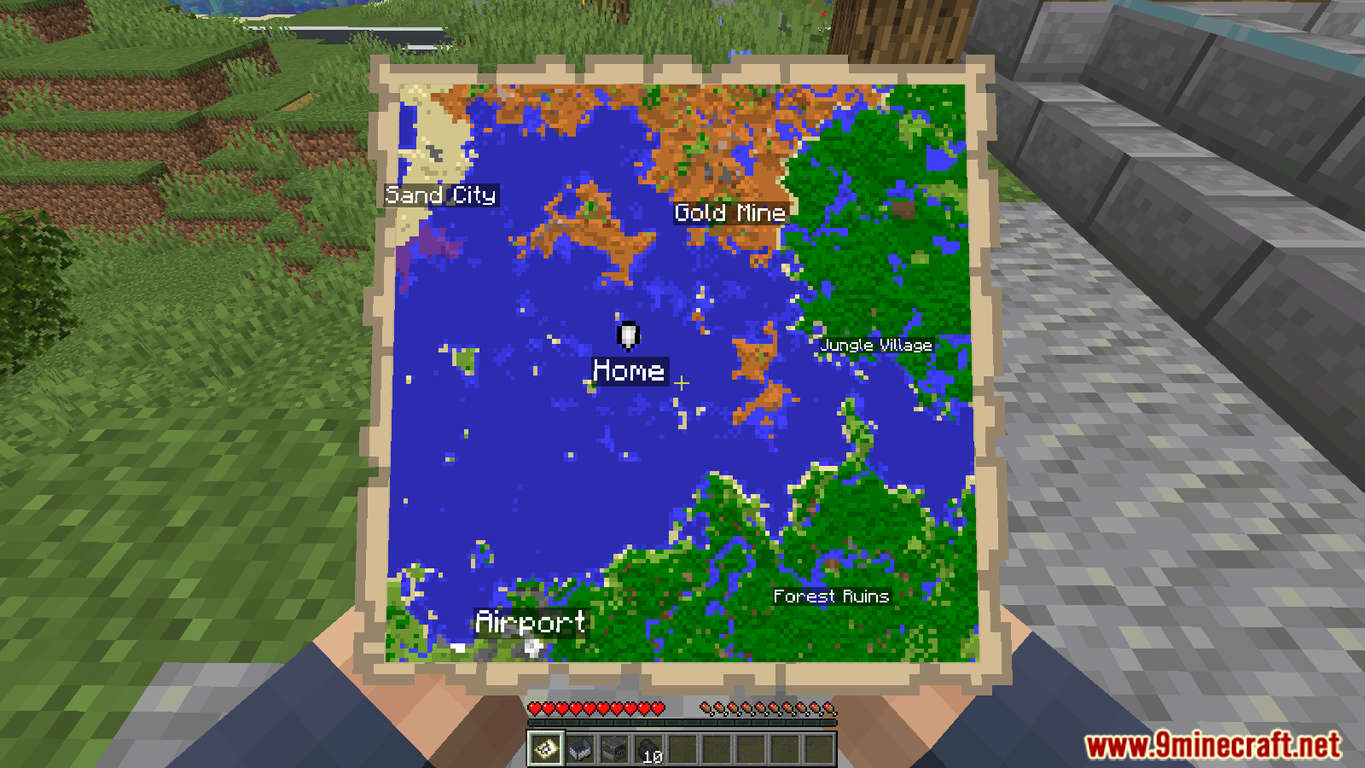 description_0 Map Beyond 256 Flight simulator 1.20.4 for Minecraft