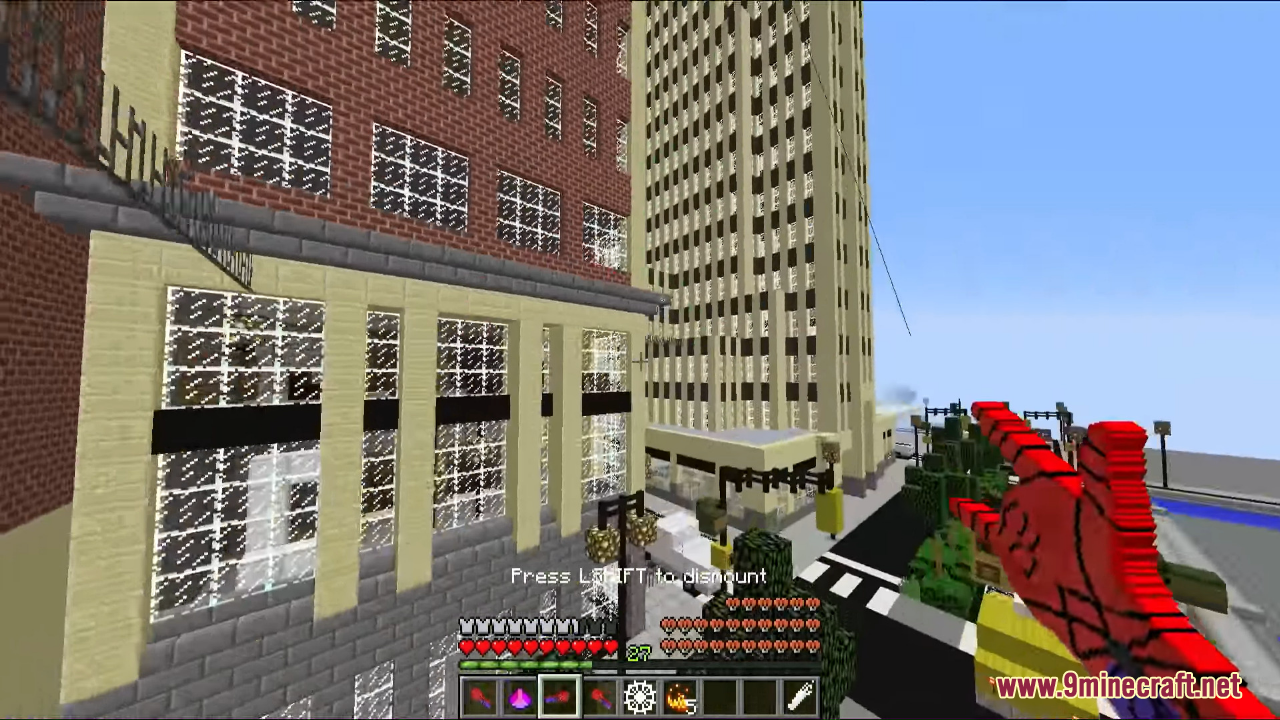 description_3 Человек-паук в ванильном Minecraft (1.20.4, 1.19.4) - станьте своим собственным героем!