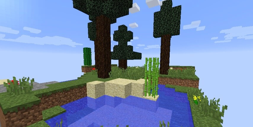 description_1 One Chunk Survival | Mapa de Minecraft