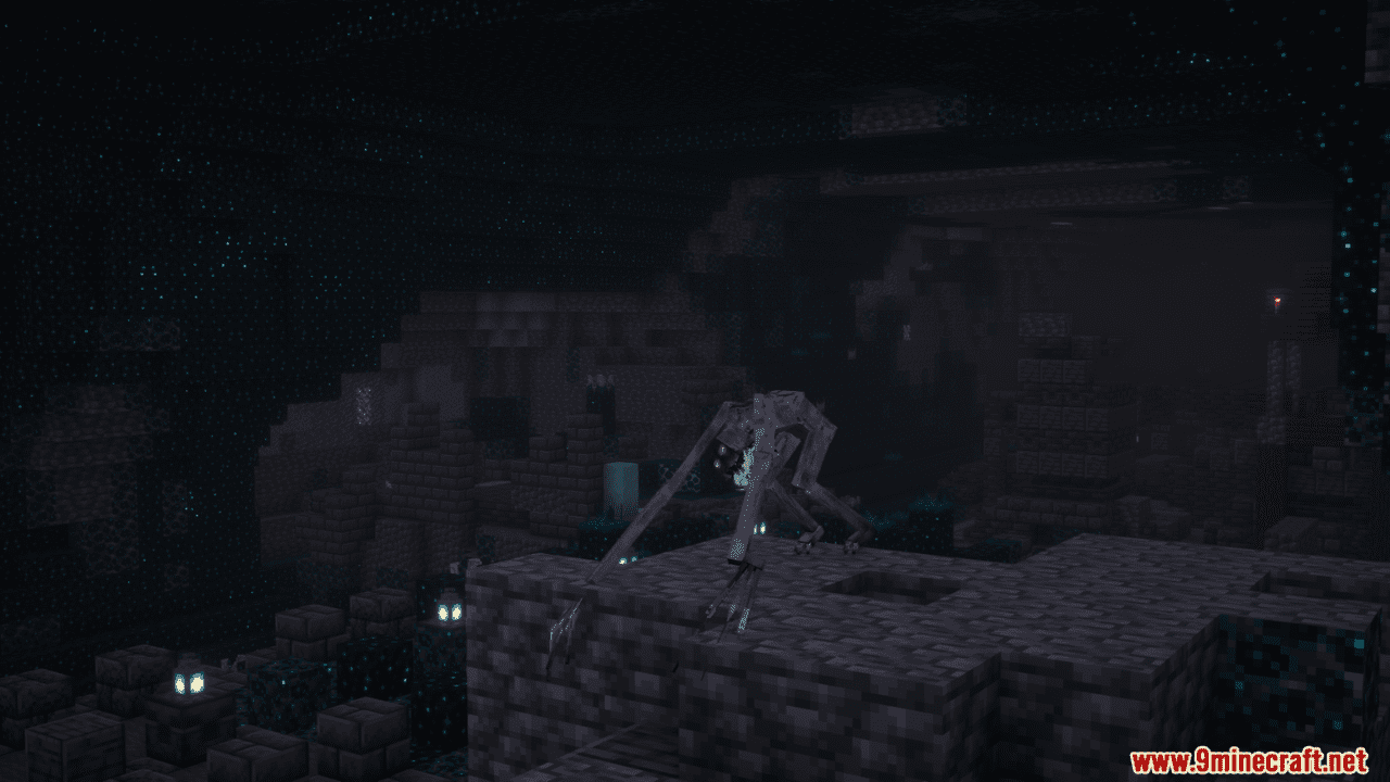 image 8 for  The Rake Dweller Mod (1.19.2) - Вражеские гуманоиды охотятся на игроков.