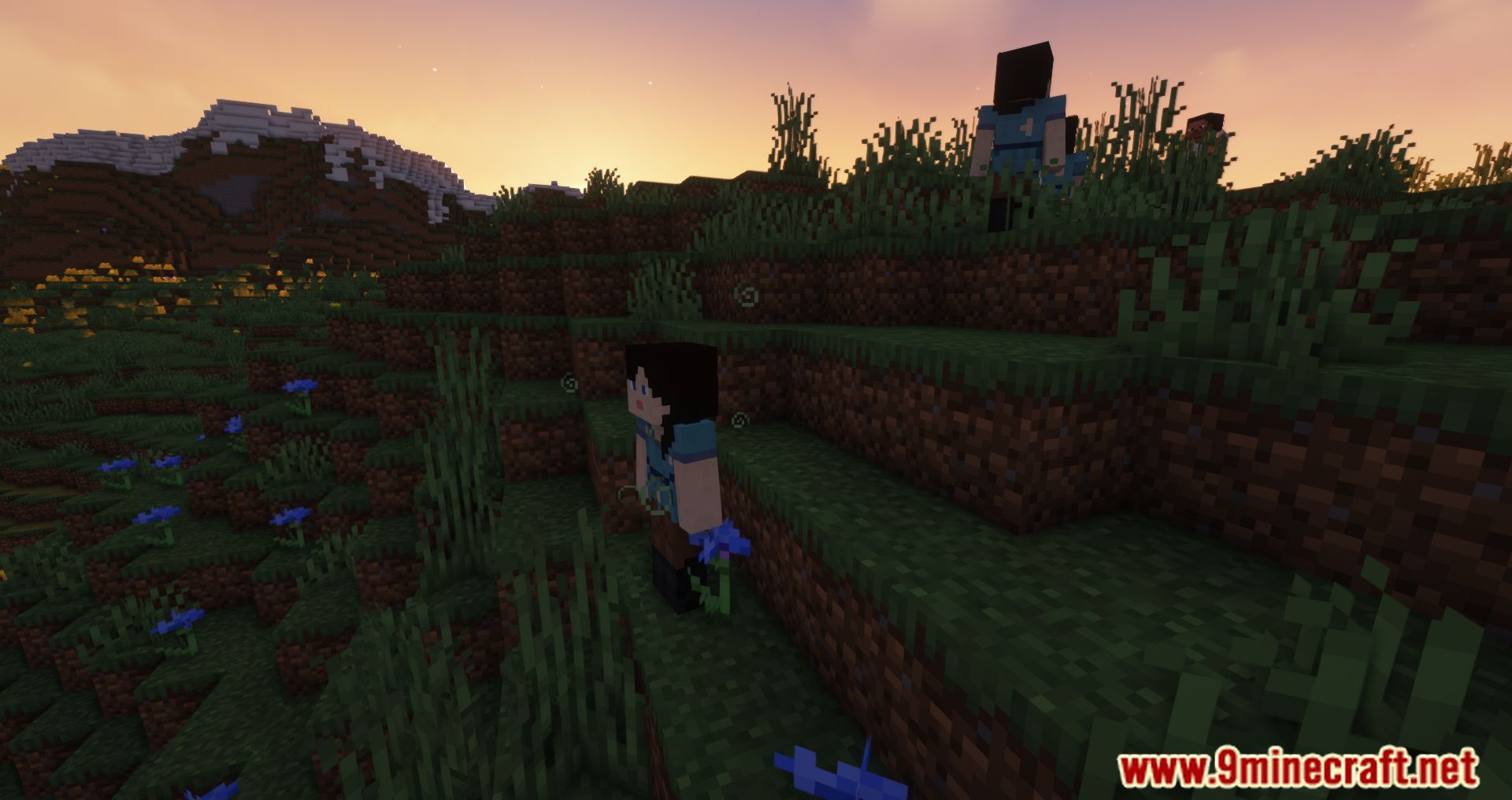 description_8 Mo' Zombies Wave Mod (1.20.1) - Представляем новый тип зомби